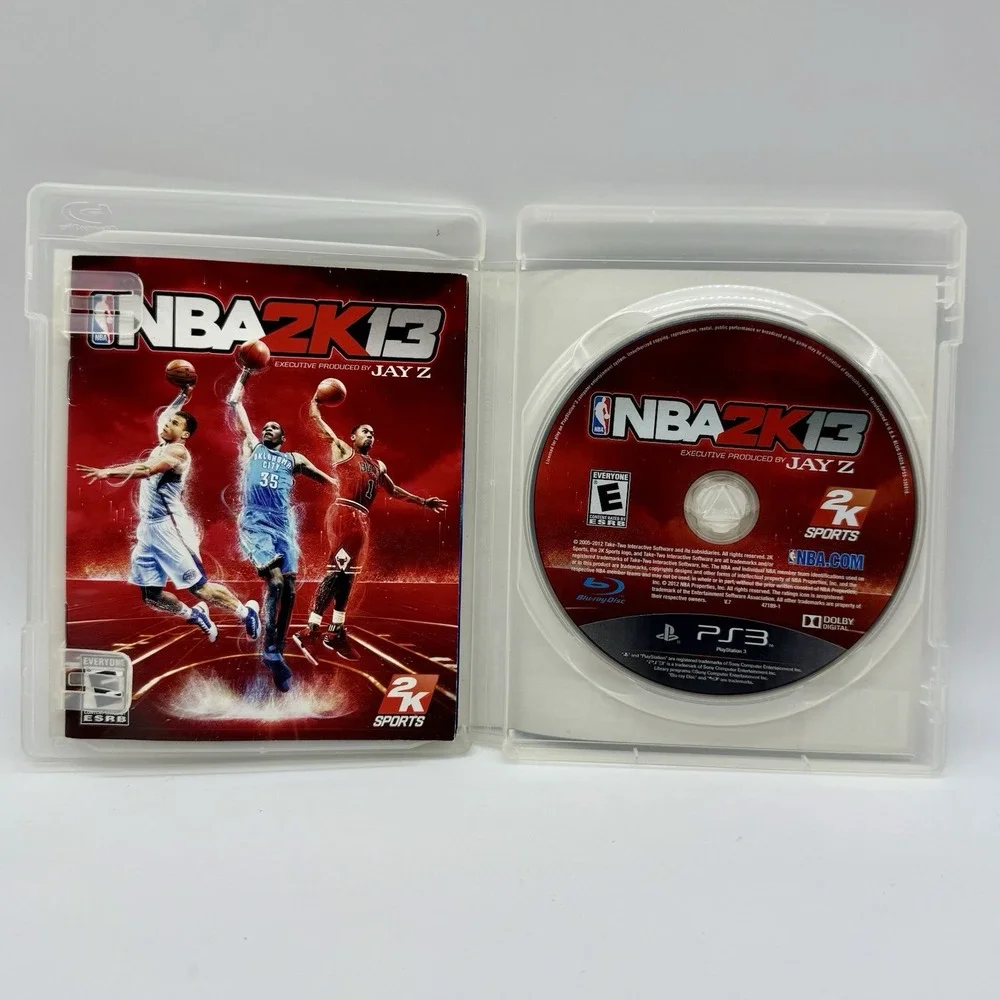 NBA 2K13 Sony PS3 PlayStation 3 Kevin Durant Derrick Rose Blake Griffen Complete